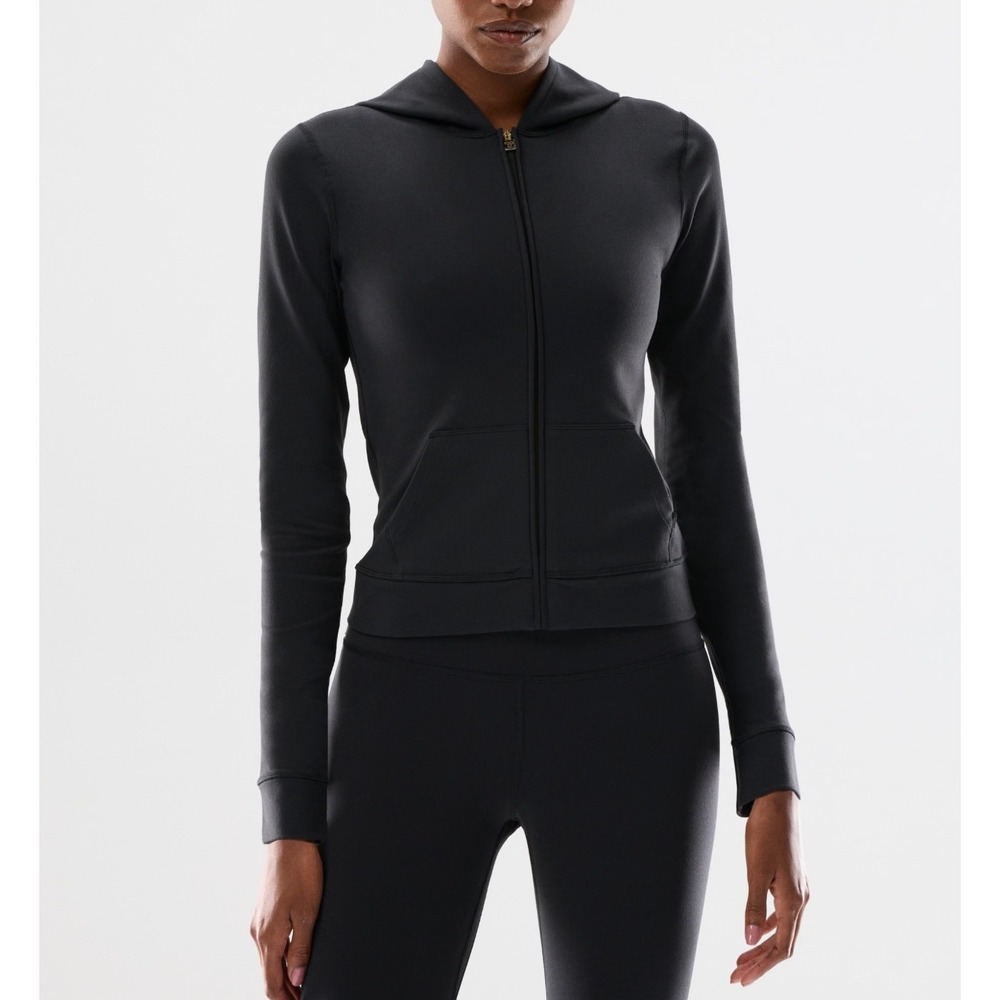Dazy Black Zip-Up Hoodie Jacket NWT - Size M